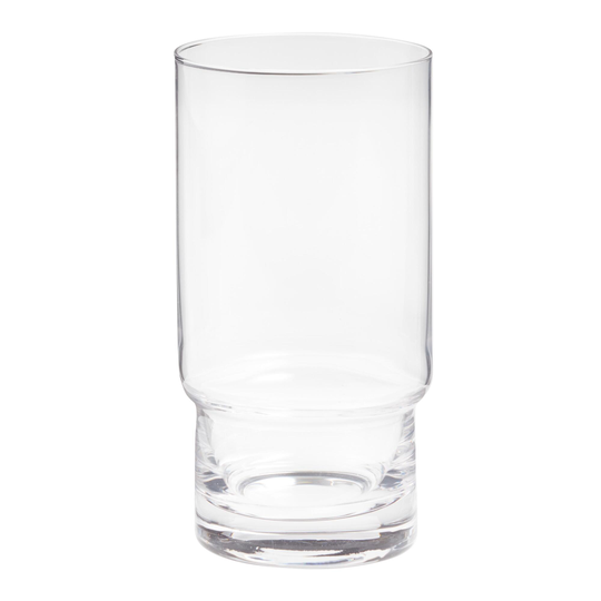 Clear Stackable Highball Glass Set of 2 by World Market