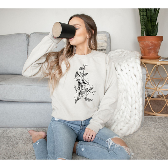 Plant Sweatshirt, Heavy Blend Sweatshirt