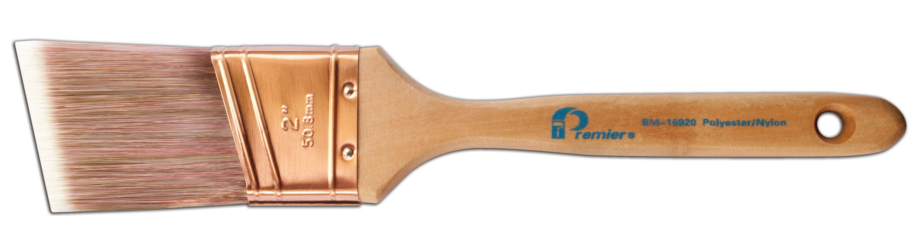 Premier Nylon- Polyester Blend Angle Paint Brush | BM16920