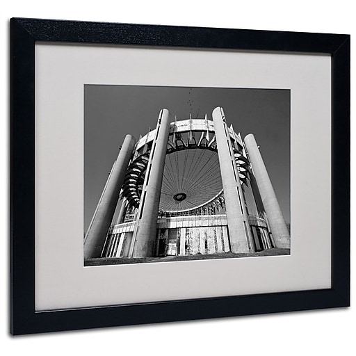 Trademark Fine Art 'Flushing Meadow Worlds Fair' 16" x 20" Black Frame Art