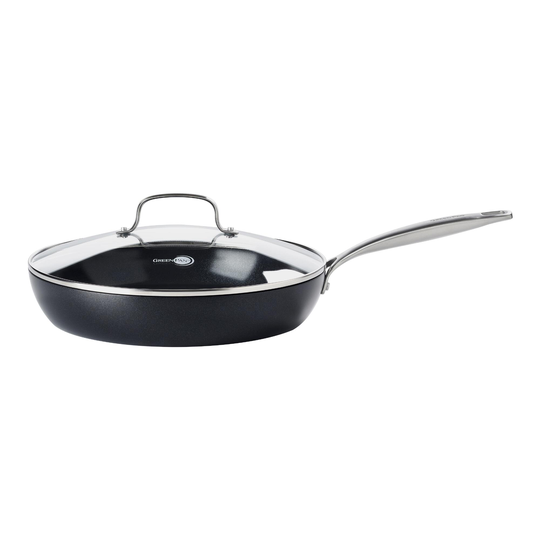 12 Inch GreenPan Profile Nonstick Ceramic Frying Pan and Lid by World Market