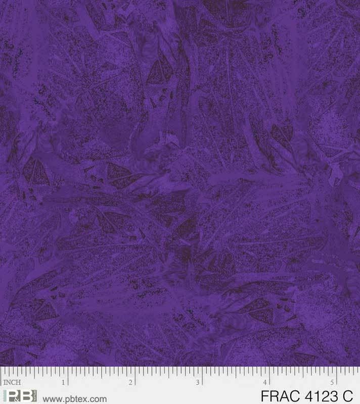 Fracture Texture Purple Abstract Blender P & B Textiles Fabric