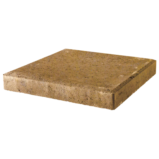 Pavestone 12x12 square 12-in L x 12-in W x 2-in H Chesapeake Blend/Smooth Concrete Patio Stone in Bronze | 71225