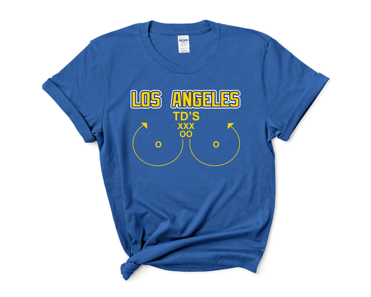 Los Angeles Td's/Rams Shirt Unisex Gift Football Womens