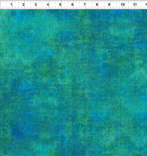 Halcyon Brushed Teal Blender Digital Jason Yenter in The Beginning Fabric