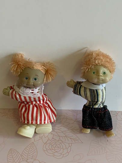 Vintage Cabbage Patch Kids Clip On, Cute Cpk Like Kid Clone Clip Hugger On