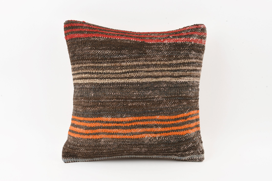 Home Decor, 16x16 Pillow Case, Ethnic Kilim Pillow, Boho Accent Turkey Couch Throw Cushion Cover