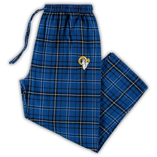 Men's Concepts Sport Royal/Black Los Angeles Rams Big & Tall Ultimate Pants, Size: 6XB, LAR Blue