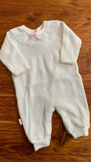 Eyelet Collarromper