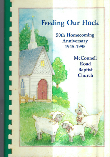 Greensboro North Carolina Vintage 1995 Mcconnell Road Baptist Church Feeding Our Flock Cookbook Nc Community Collectible Local Cook Book