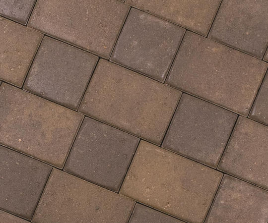 CastleLite Cobble Stone 9-in L x 6-in W x 2-in H Mojave Blend Concrete Paver in Brown | Q030.111.69.B3