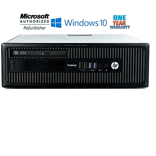 HP ProDesk 600 G1 Sff Refurbished, Core I5 4570 3.2 Ghz 8Gb RAM 1TB Hard Drive, Windows 10 Pro