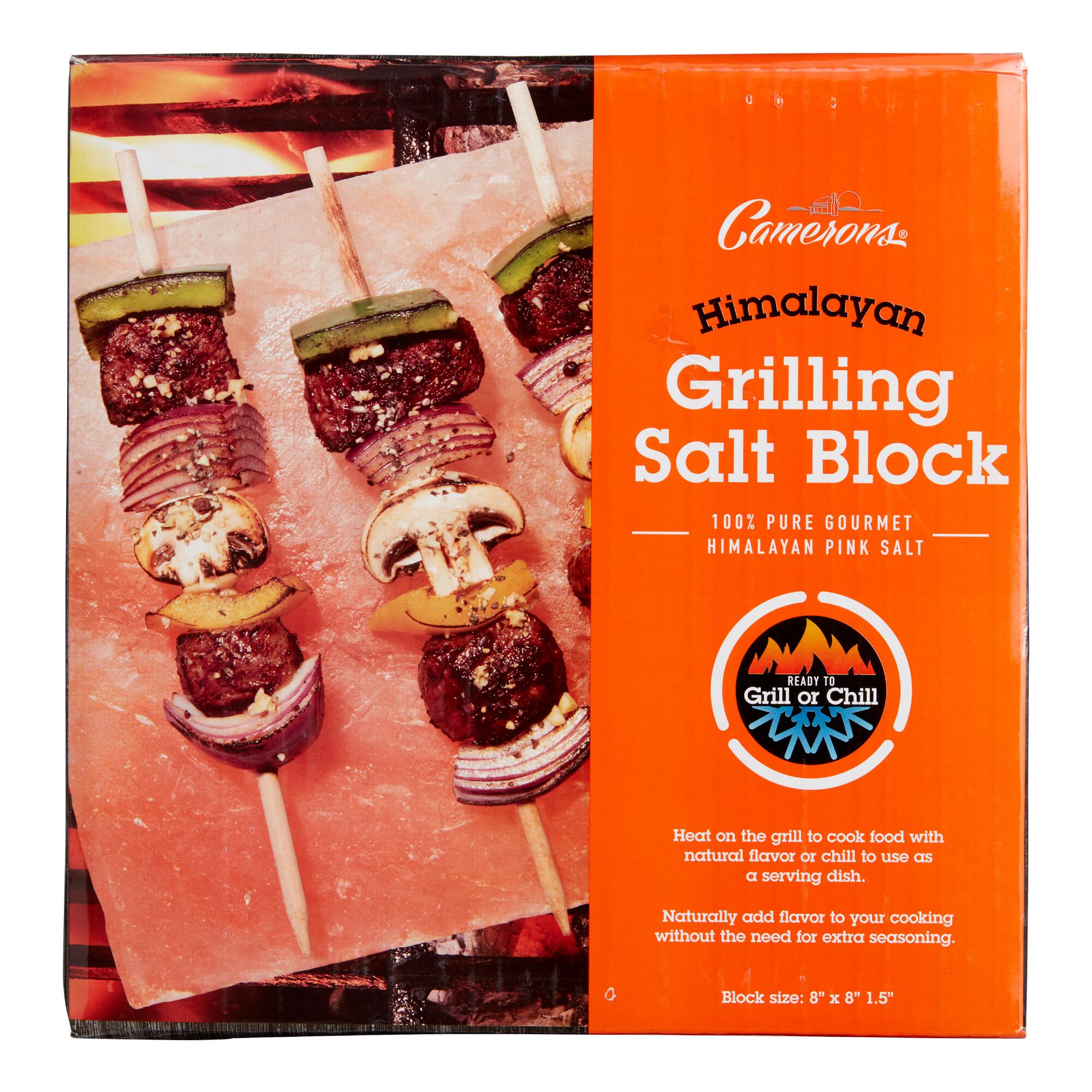 Square Pink Himalayan Salt Grilling Slab by World Market