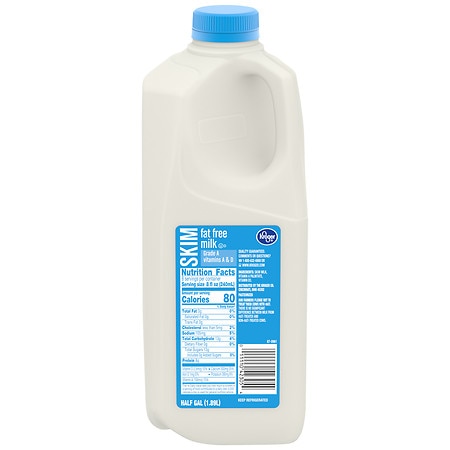 Kroger Fat Free Skim Milk - 64.0 fl oz
