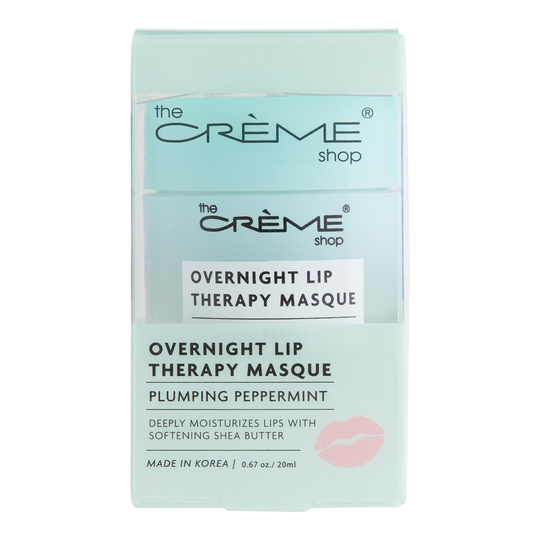 Creme Shop Plump Peppermint Overnight Korean Beauty Lip Mask - Plastic by World Market