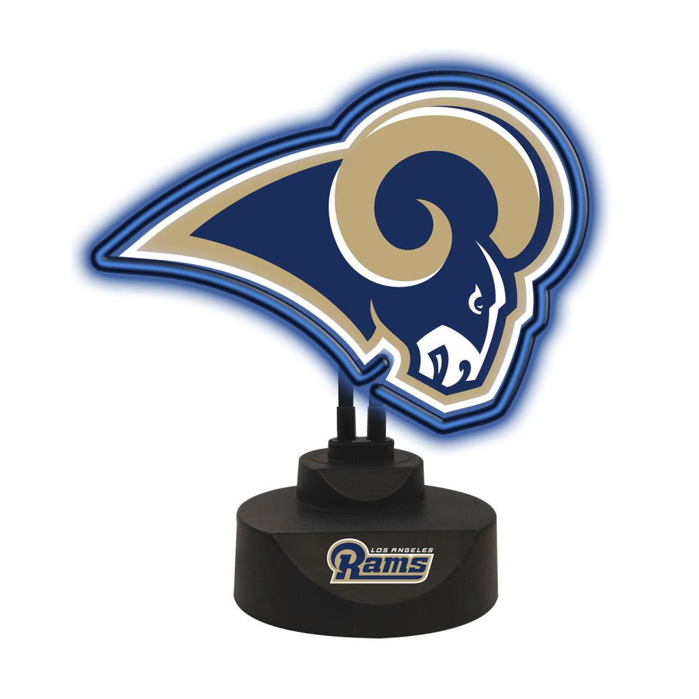 The Memory Company Los Angeles Rams 2-in Constant Neon Man Cave Lighted Sign | NFL-LAR-1618