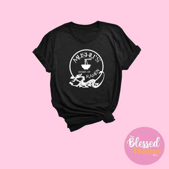 Mushu's House Of Ramen T-Shirt, Mulan Inspired Tshirt