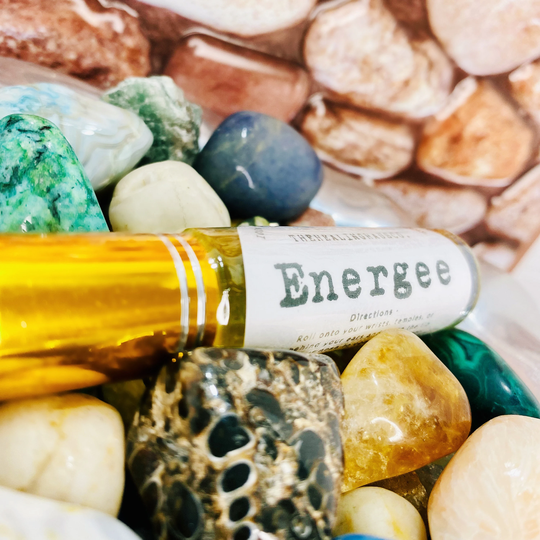 Energee Essential Oil Blend | Energy Boost Wake Up Aromatherapy Handcrafted Gift Bridesmaid Gifts |Birthday Organic Beauty