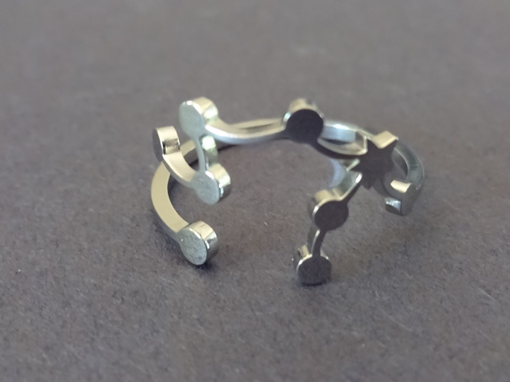 Stainless Steel Aquarius Ring, Adjustable Constellation Zodiac Astrology Horoscope Air Element, Sign, Jan 20-Feb 18