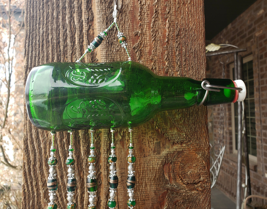 Grolsch Lager Bottle Wind Chime