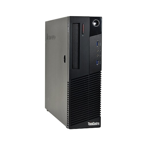 Lenovo M83 Refurbished Small Form Factor Desktop Computer Core i5-4570 3.2Ghz, 8GB Memory, 500GB HDD