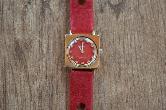 Roamer Swiss Anfibio Red Rough Ruby Women's Watch