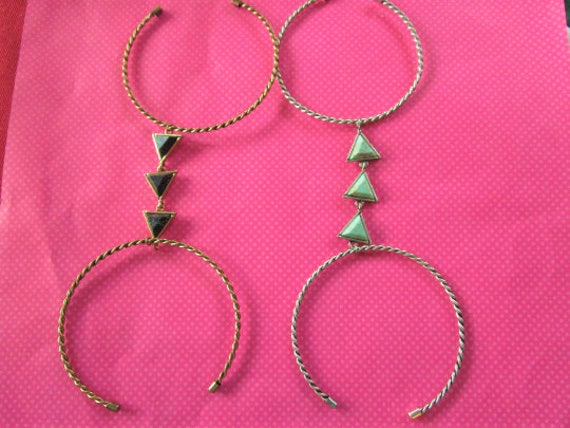 Triangle Double Arm Cuff Band-Sale Clearance