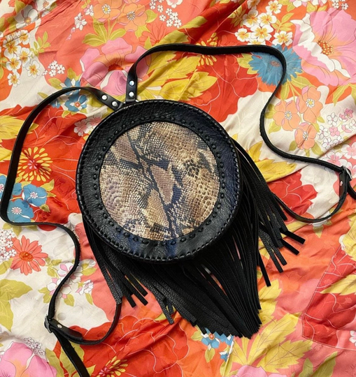 Ready To Ship Wild Thing Roundeez Fringe Backpack