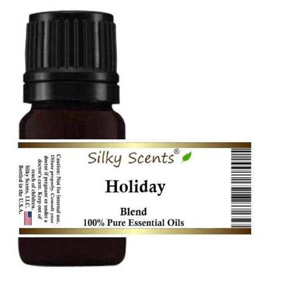 Holiday Blend. Made With 100% Pure Essential Oils