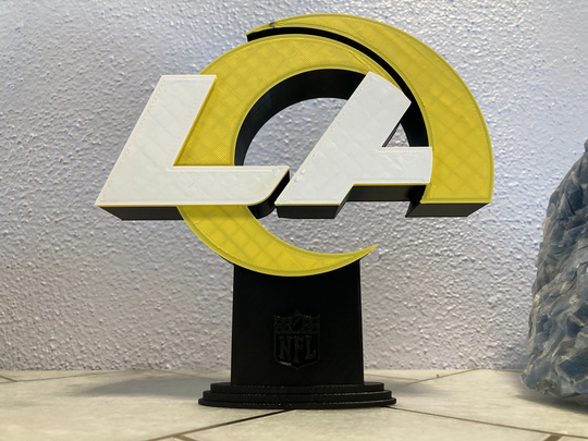 La Rams Football Sign La Ram Fans Décor Gift For