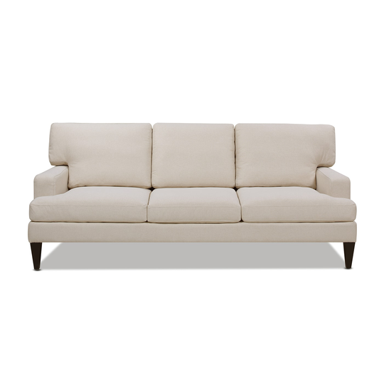 Jennifer Taylor Home Enzo Country Sky Neutral Beige Yarn Dyed Polyester/Blend Sofa in Off-White | 63330-3-970