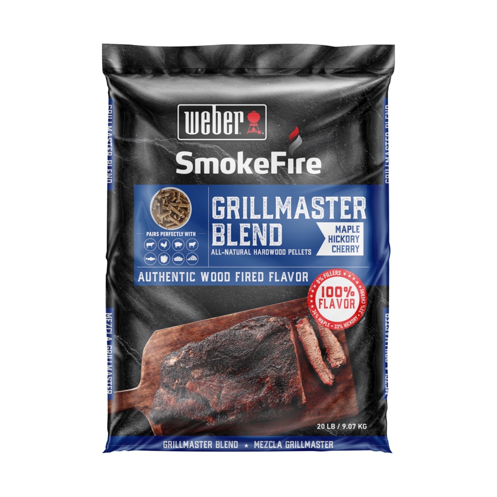 Weber Grillmaster Blend 20-lb Grill Pellets | 190001