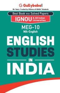 MEG-10 English Studies in India Kapila Gogia Chug Author
