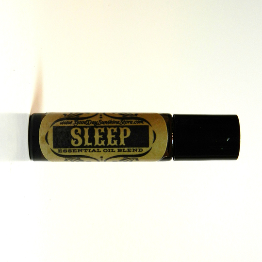 Sleep Essential Oil Blend/Frankincense & Lavender Roller Ball Roll On Aromatherapy Blend With Organic Jojoba