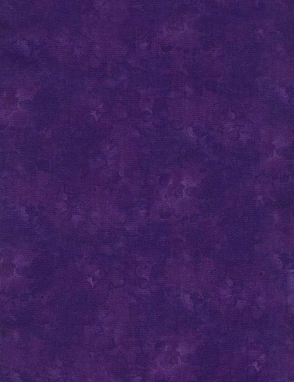 Solid-Ish Watercolor Texture Blender in Violet Purple From Basics Collection For Timeless Treasures Fabric - 100% Cotton