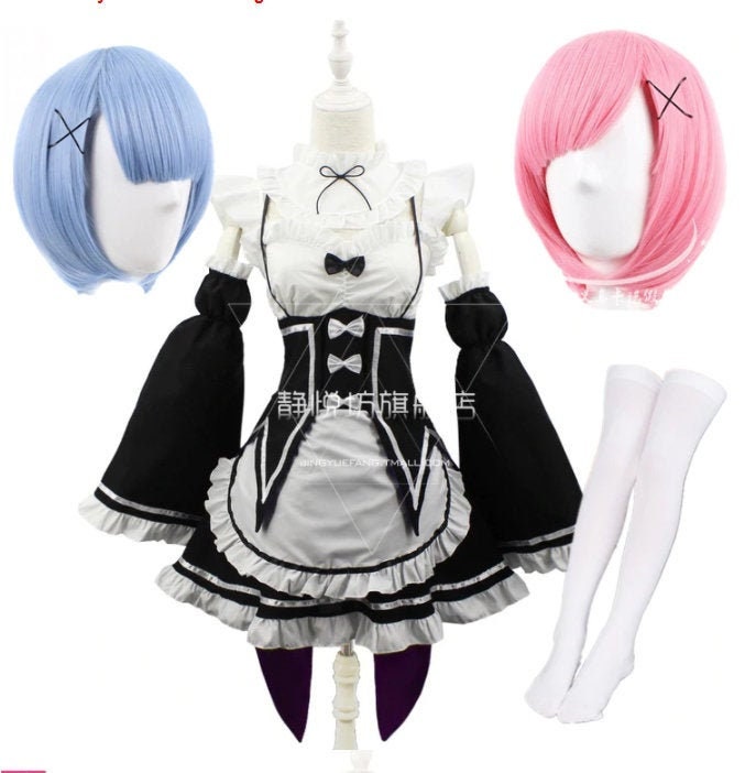 Rem Cosplay, Re Zero Kara Hajimeru Isekai Gift For Him, Her