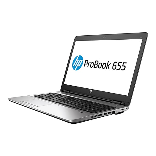 HP ProBook 655 G3 15.6" Notebook, AMD A10 2.4GHz Processor, 8GB Memory, 256GB SSD, Windows 10