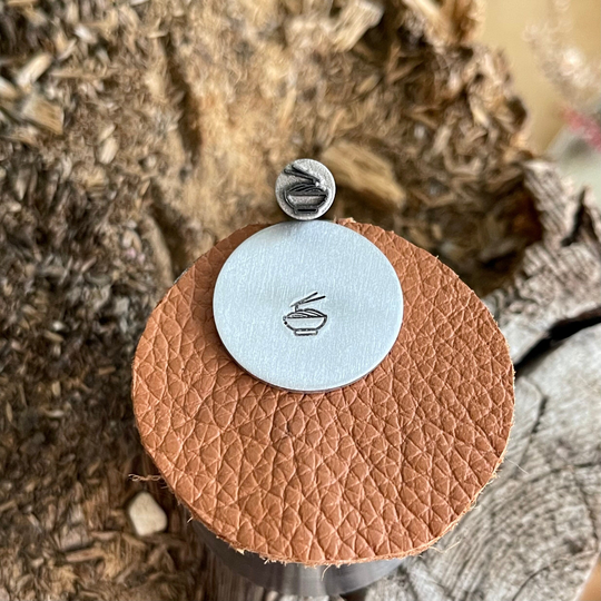 Ramen Metal Stamp || Noodles Metal Die Stamps Jewelry Punch Stamp | Steel Tiny
