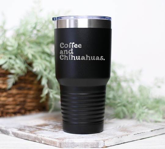 Chihuahua Lover 70S Retro Dog Owner Mom Dad Tumbler, Funny Appreciation Gifts, Wine Lover, Travel Coffee Mug, Birthday Gift, For Men & Wom