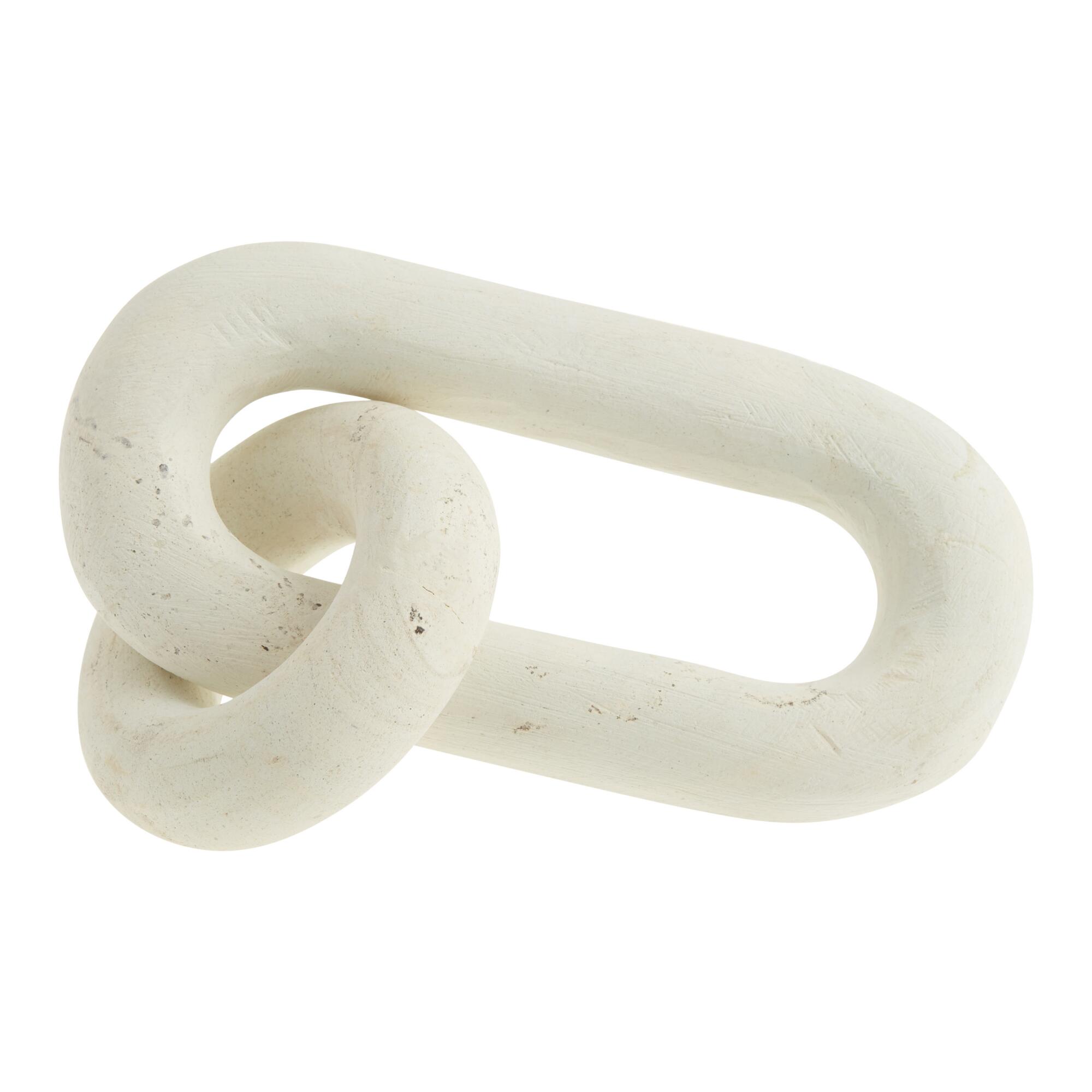 Limestone Chain Decor: Cream by World Market