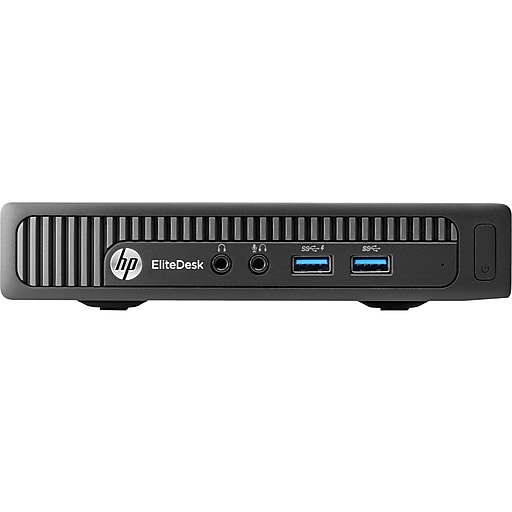 HP EliteDesk 800 G1 Refurbished Mini Desktop Computer, Intel i5, 8GB RAM, 128GB SSD (080101303125)