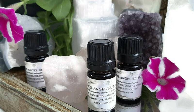 Uriel Angel Essential Oil Blend. Lemony Scents Of Melissa, Ironbark, Lemon Myrtle, Verbena, Asian Fruits. 5 Ml