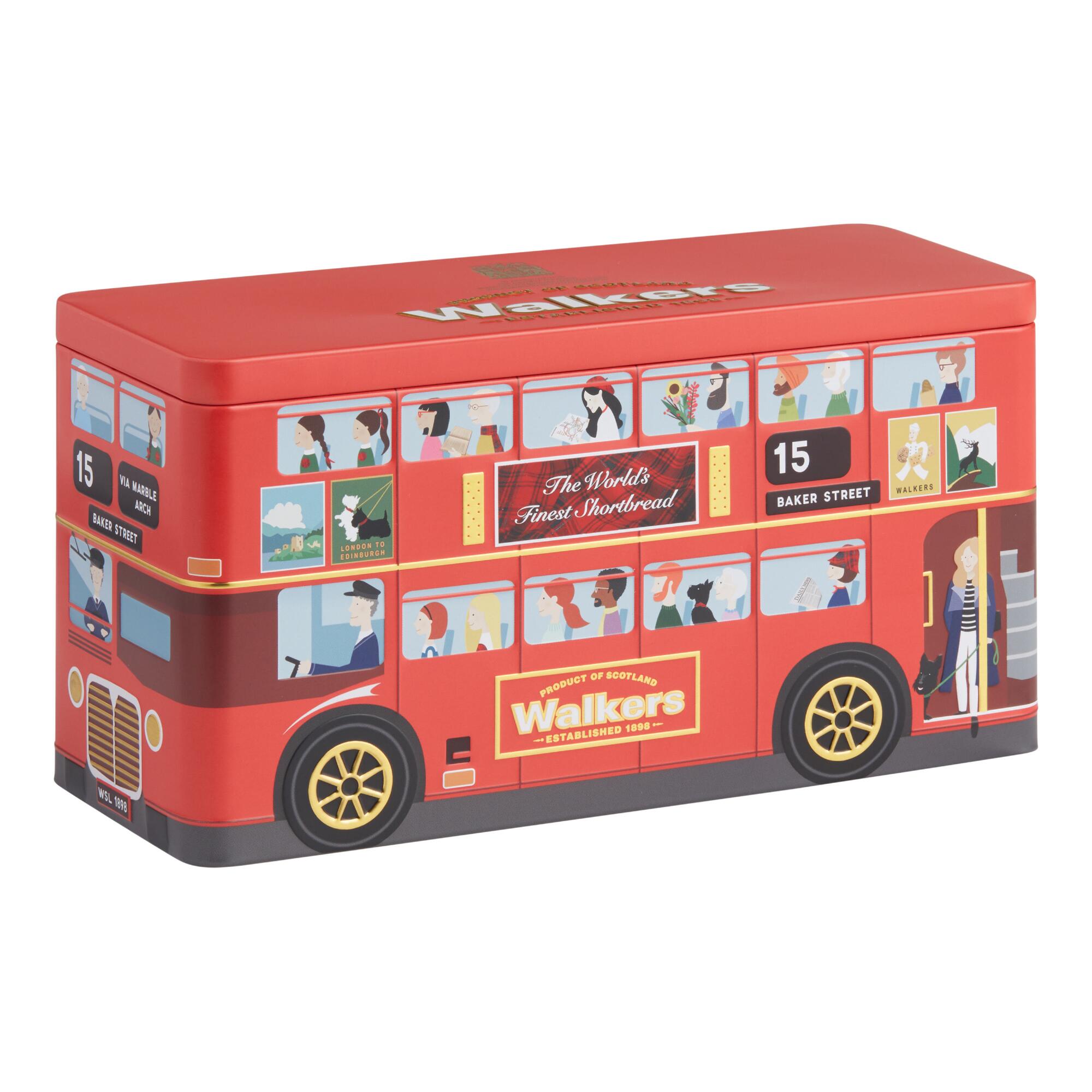 Walkers Shortbread London Bus Tin by World Market