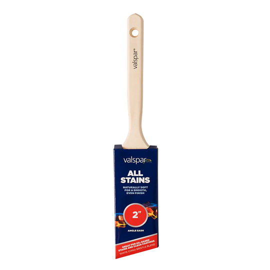 Valspar 2-in Angle Stain Brush Natural Bristle- Polyester Blend Paint Brush | 883566300