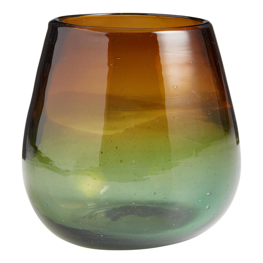 Ombre Monterey Stemless Wine Glass Set Of 4: Blue by World Market