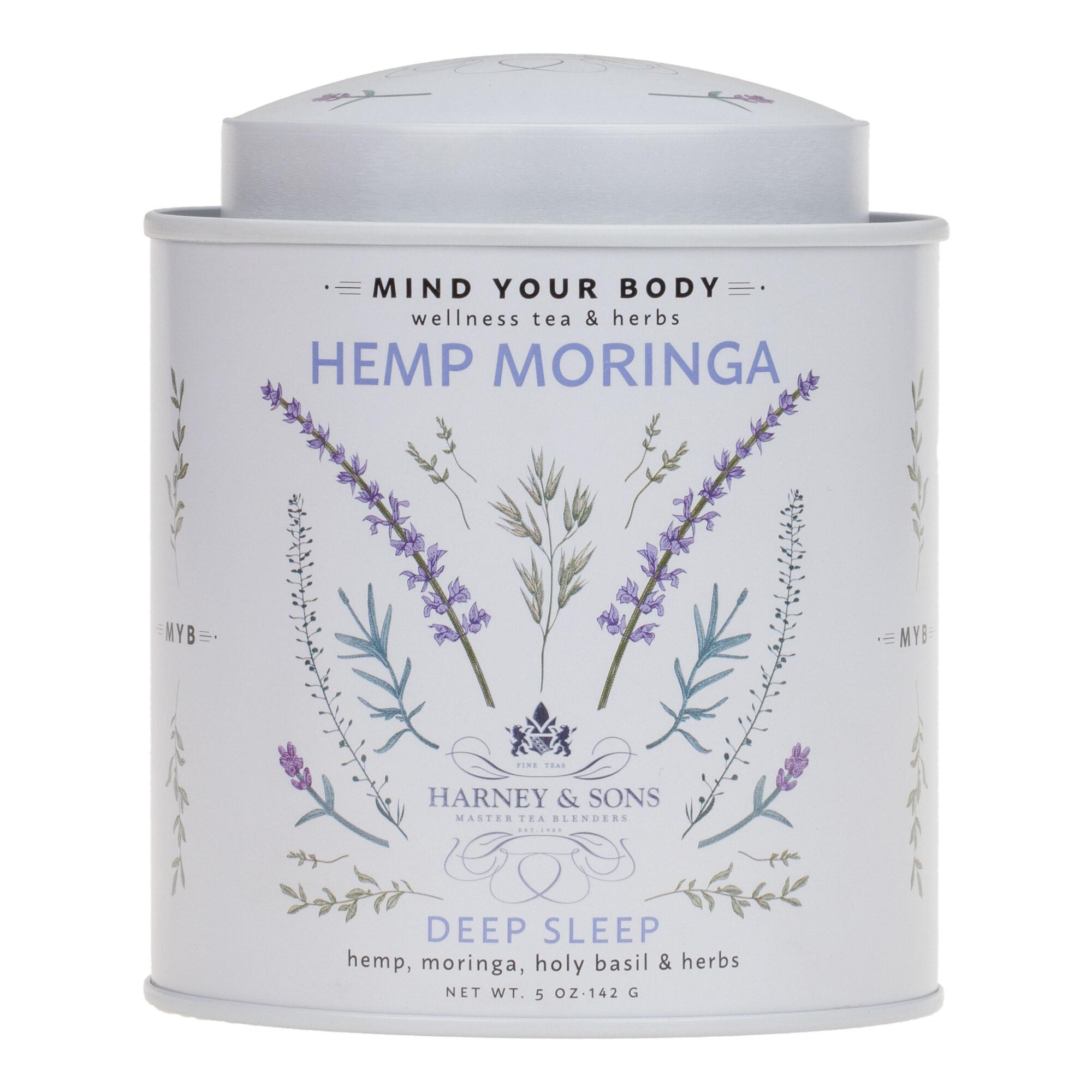 Harney & Sons Hemp Moringa Deep Sleep Loose Leaf Tea Tin by World Market