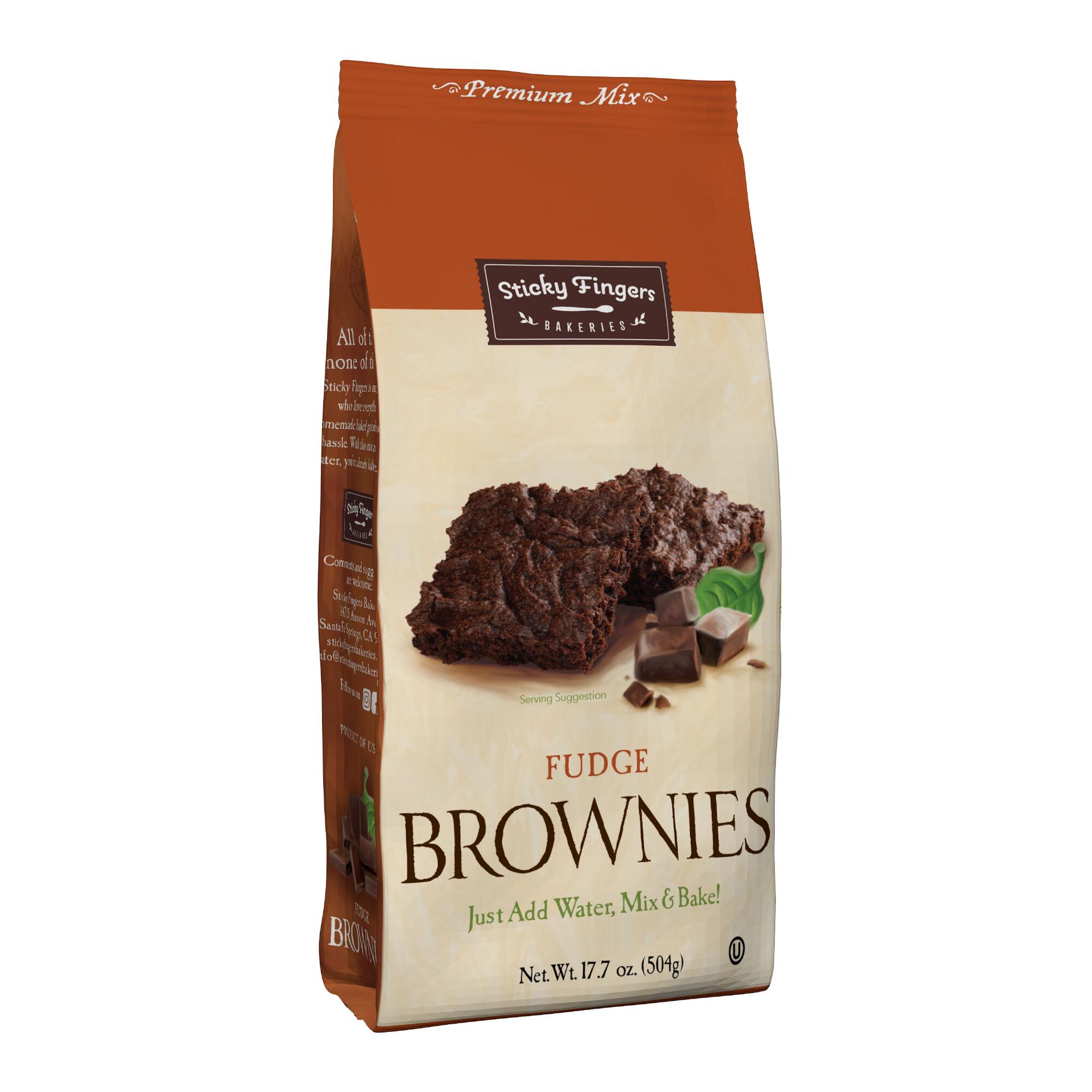 Sticky Fingers Fudge Brownie Mix by World Market