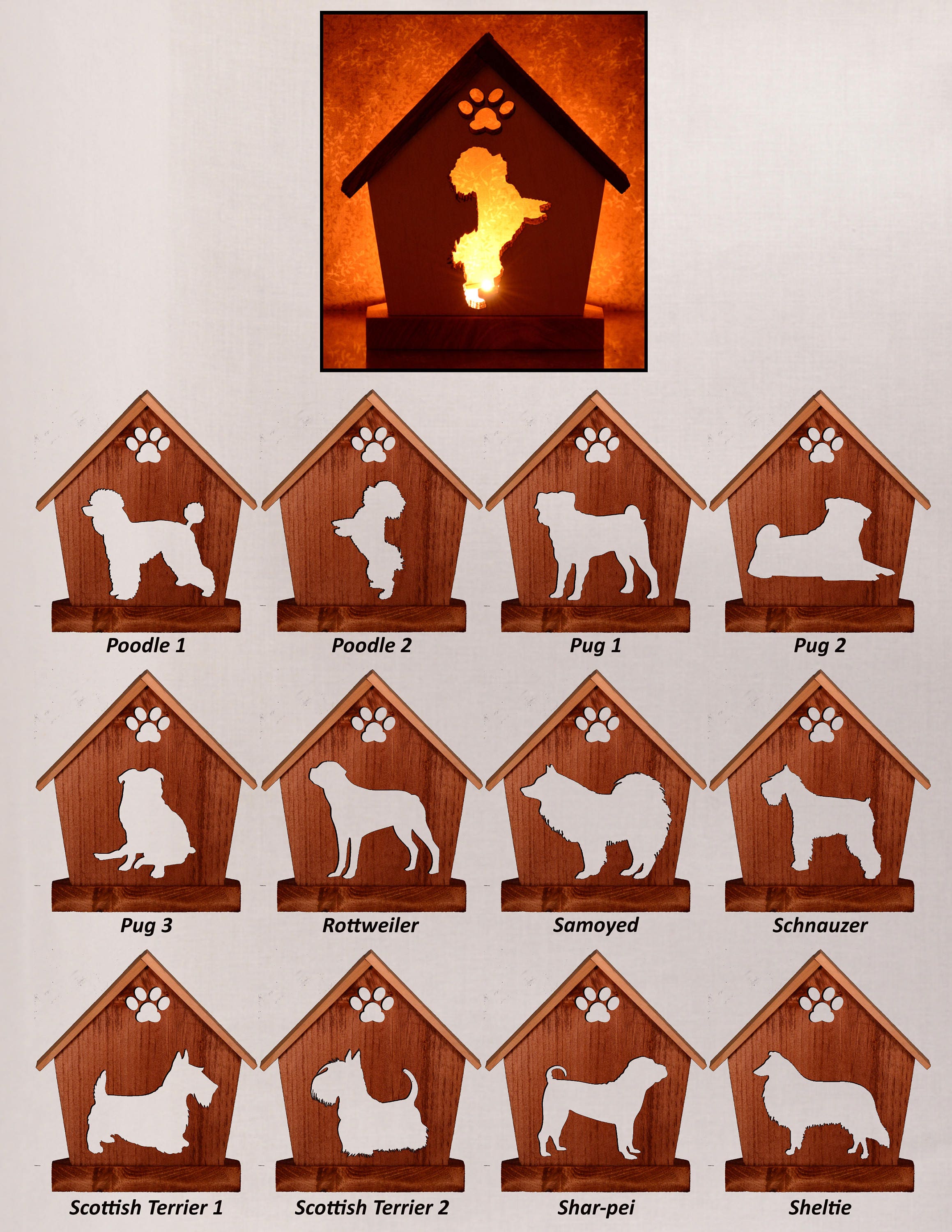 Dog Memorial Gift Pet Loss Personalized For Loverspet Sympathy Candle Tea Light Gift Poodle To Sheltie