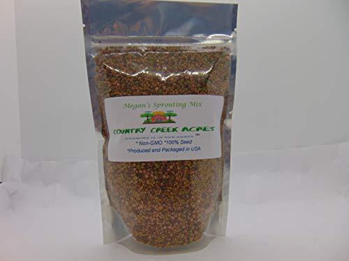 6 oz Megan's Sprouting Mix- Perfect Blend of Mung Bean, Alfalfa, Broccoli and Ra