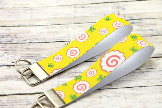 Naruto Fish Cake Key Fob Wristlet | Narutomaki